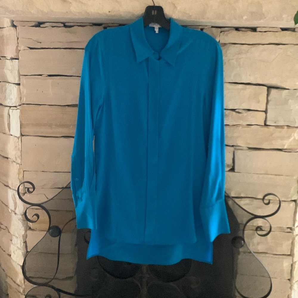 Reiss Silk Tunic Blouse